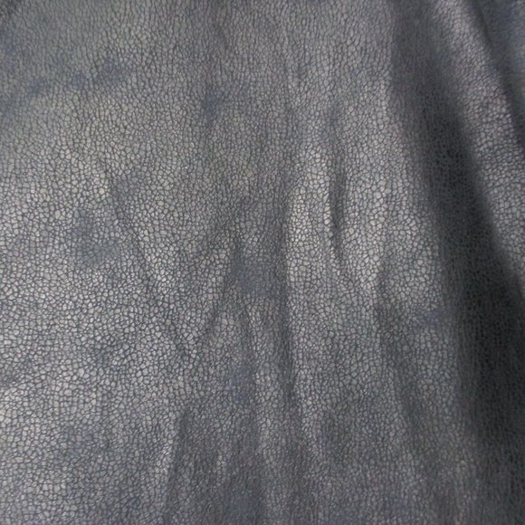 ABS Platinum Faux Leather Drape Jacket Small - Picture 9 of 9